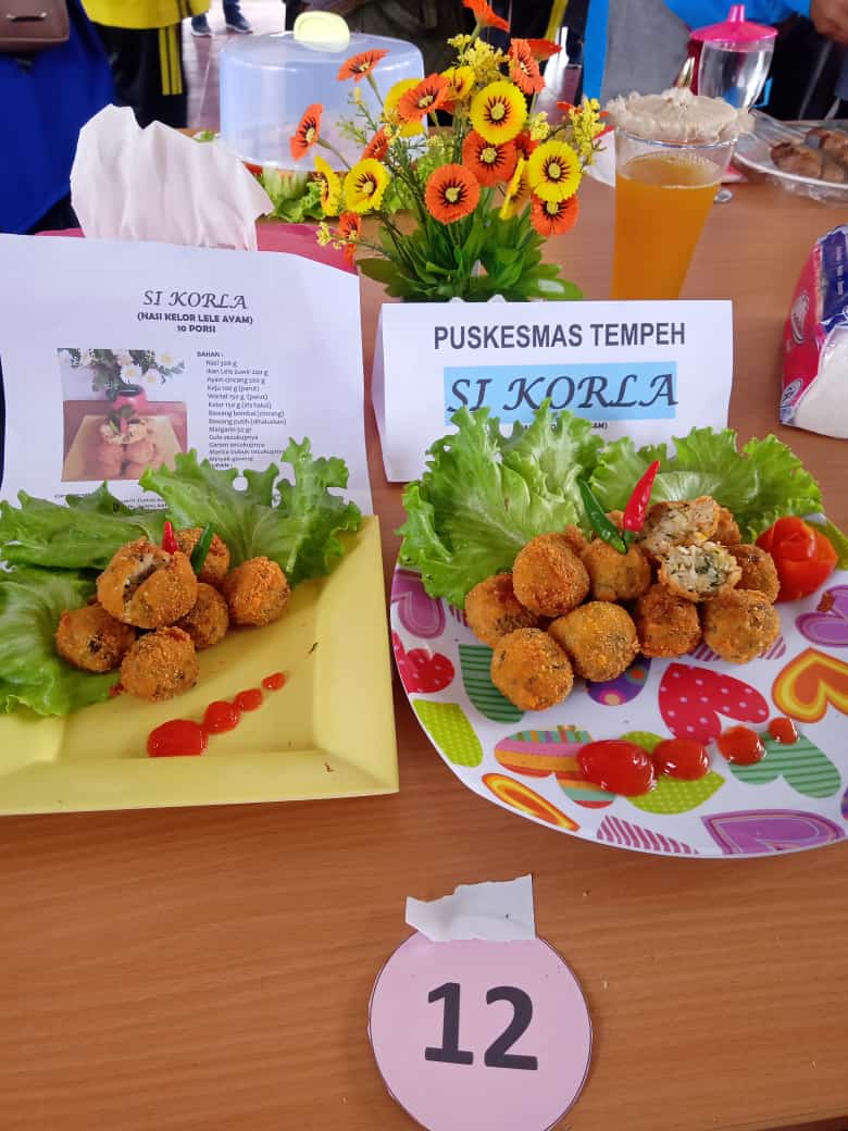 SI KORLA, MENU BARU PMT LOKAL PUSKESMAS TEMPEH
